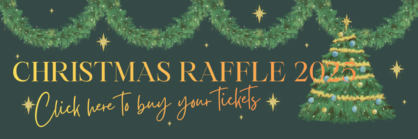 Christmas Raffle website banner